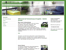 Tablet Screenshot of ferien-im-kurgarten.de